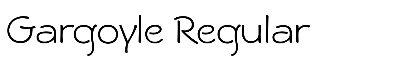 Gargoyle Regular